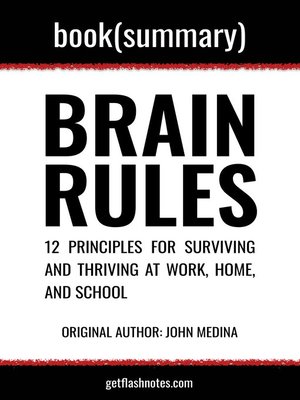 cover image of Book Summary: Brain Rules